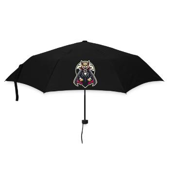 Vampire Cat Cute Halloween Cat - Umbrella (small) - black - Front