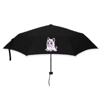 Hyena Halloween Funny Ghost - Umbrella (small) - black - Front