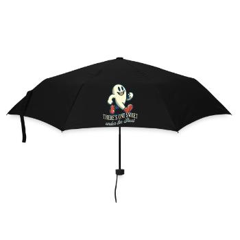 Funny Ghost Disguise Halloween Outfit - Umbrella (small) - black - Front