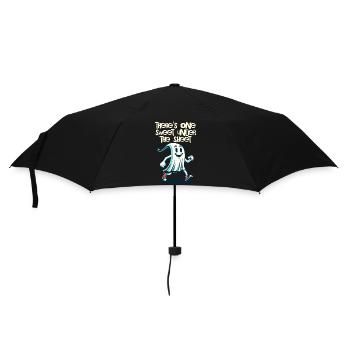 Last Minute Kostüm Unheimliches Halloween - Regenschirm (klein) - Schwarz - Vorne