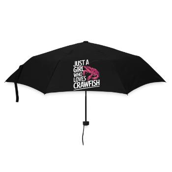 Homards, crabes, crevettes, fruits de mer - Parapluie standard - noir - Devant