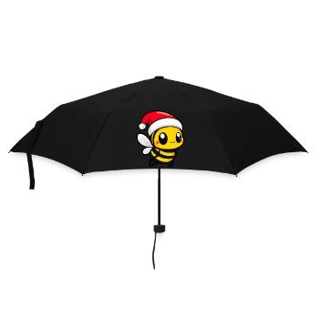 Abeille Noël Mignon - Parapluie standard - noir - Devant