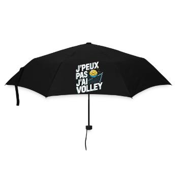 j peux pas j ai Volley - Parapluie standard - noir - Devant