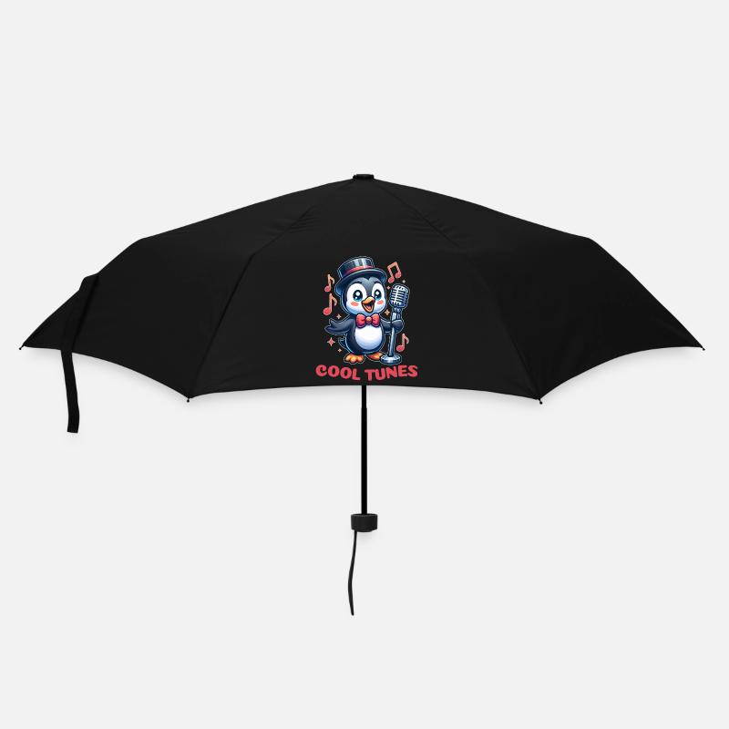 Penguin Jazz Singer - Umbrella (small) - black