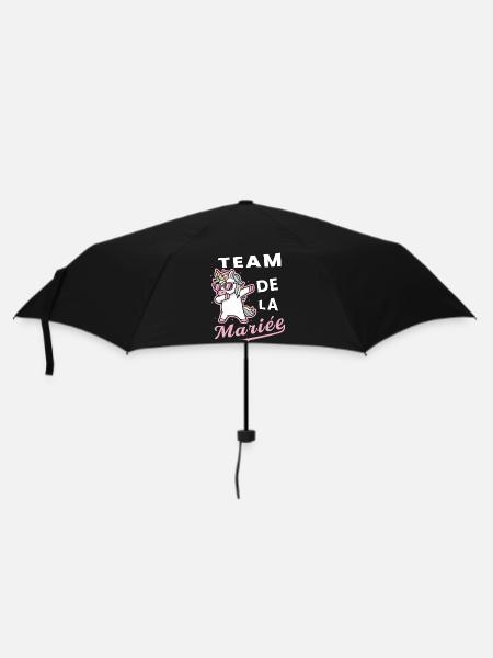 Team De La Mariée , Future Femme Mariée - Parapluie standard - noir