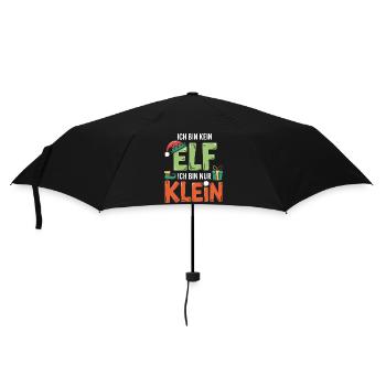 I'm not an elf, I'm small - Umbrella (small) - black - Front