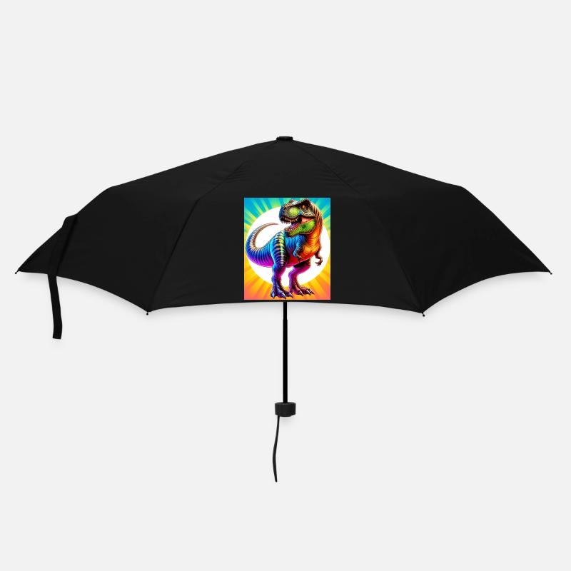 dinosaur - Umbrella (small) - black