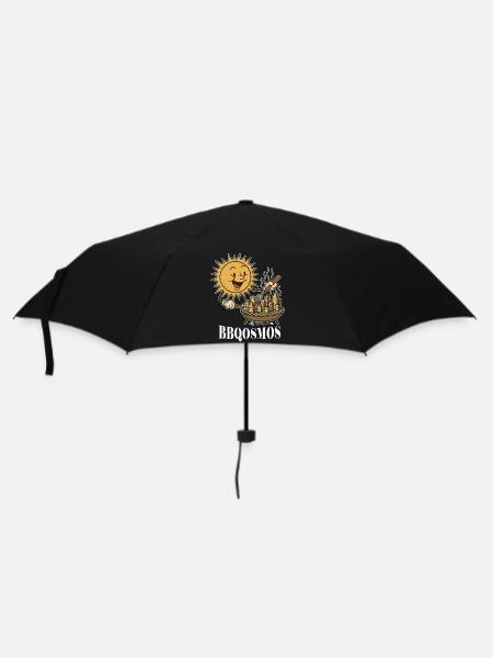 BBQ Cosmos City - Regenschirm (klein) - Schwarz