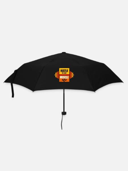 Hustle for your Muscle - Umbrella (small) - black