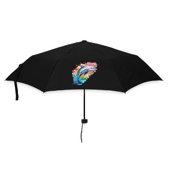 Dauphin - Parapluie standard - noir - Devant