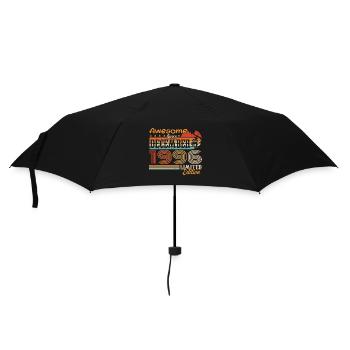 Retro Vintage Legendär Geburtstag Dezember 1996 - Regenschirm (klein) - Schwarz - Vorne