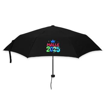 Malle 2025 Colorful Mallorca Krone - Umbrella (small) - black - Front