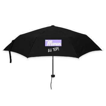 BONNE FÊTE MAMAN. MAMAN. FÊTE DES MÈRES - Parapluie standard - noir - Devant