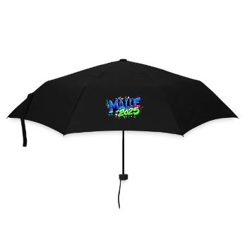 Malle 2025 - Regenschirm (klein) - Schwarz - Vorne