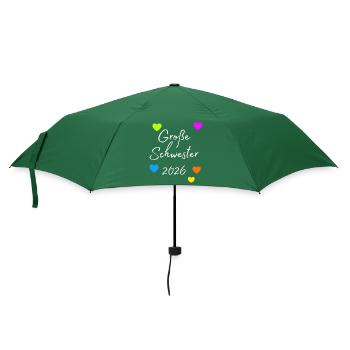 Grande Sœur 2026 Pression cardiaque - Parapluie standard - vert bouteille - Devant