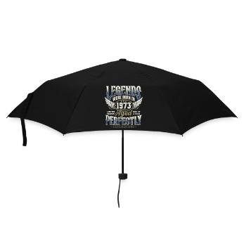 Né en 1973 Legends Cadeau d’anniversaire - Parapluie standard - noir - Devant