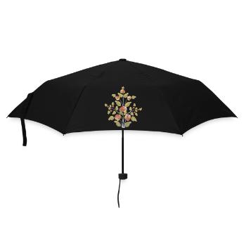 Muskaregrund, red - Umbrella (small) - black - Front