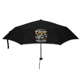 Vintage 1975 Birthday Classic Car Gift - Umbrella (small) - black - Front