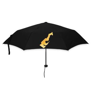 Monaco - Parapluie standard - noir - Devant
