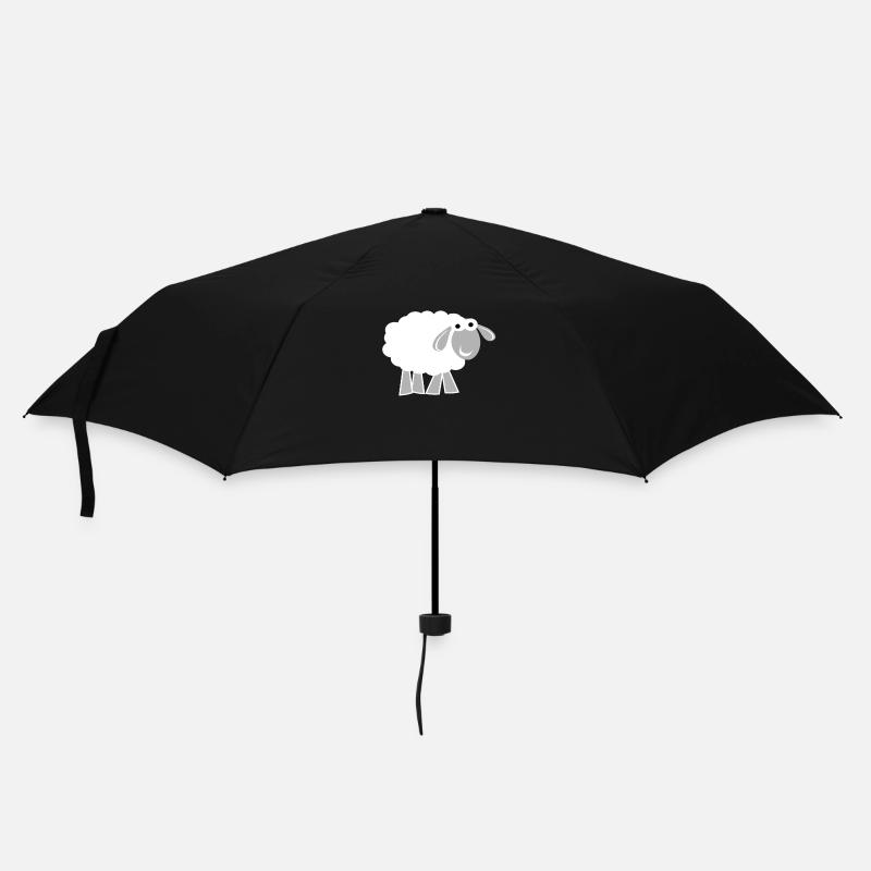 sheep - Umbrella (small) - black