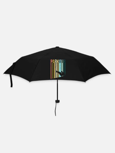 Parkour Rétro - Parapluie standard - noir