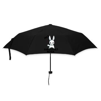 Sarcasm Irony Sarcastic Gift - Umbrella (small) - black - Front