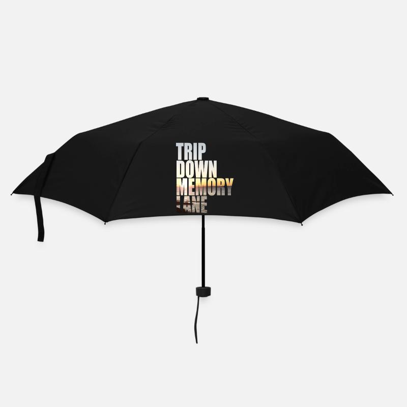 Trip Down Memory Lane - Umbrella (small) - black