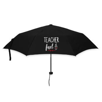 Teacher Gift Education School Sayings Teacher Training - Umbrella (small) - black - Front