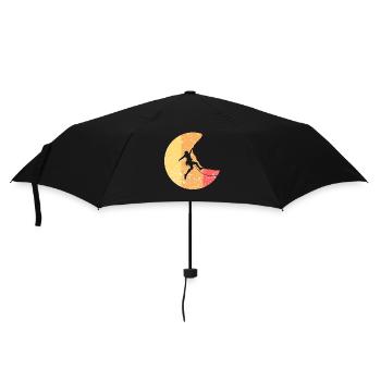 Klettern Bergsteigen Gipfel - Regenschirm (klein) - Schwarz - Vorne