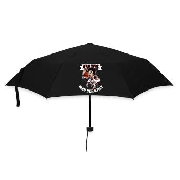 Avertissement Humour du laboratoire de dessins animés de savant fou - Parapluie standard - noir - Devant