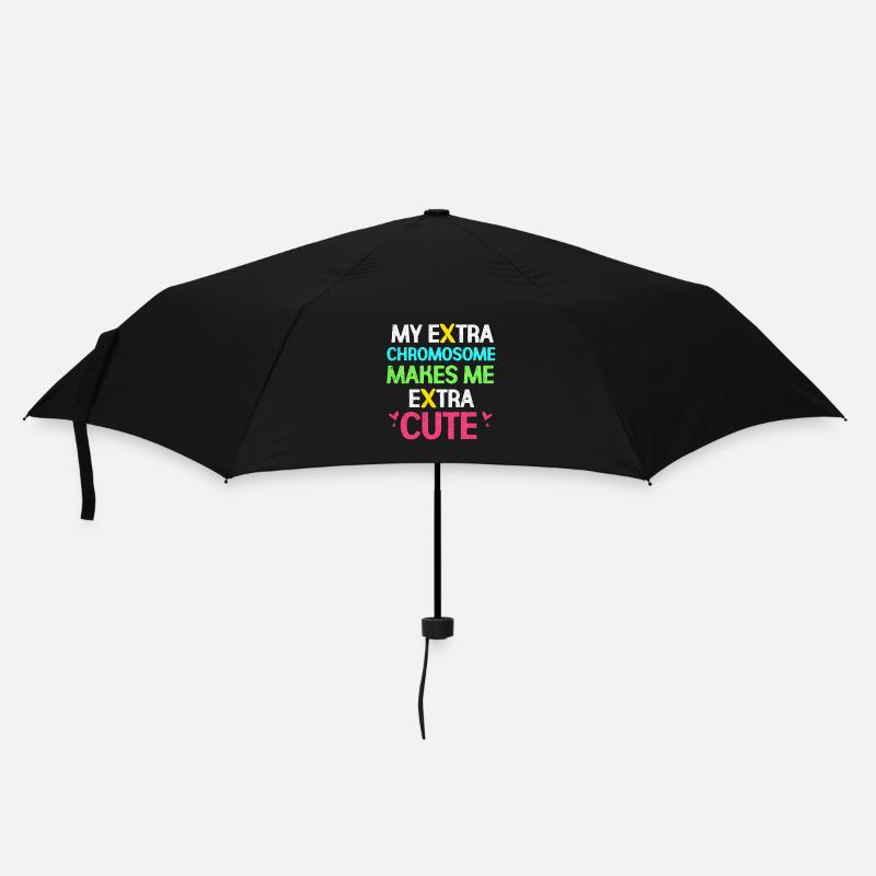 Down syndrome - Umbrella (small) - black