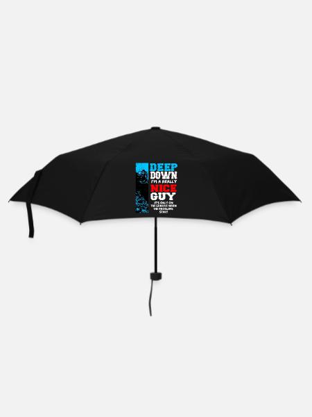 Duikcadeau Grappig Duiken Duiken Sport Zee - Paraplu (klein) - zwart