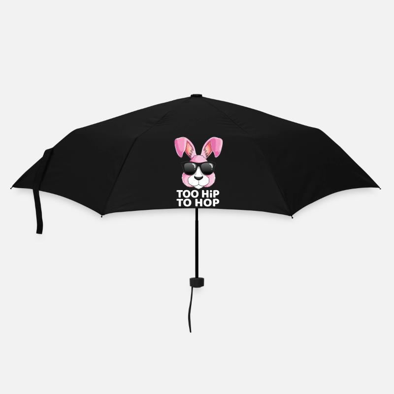 Rabbit Easter Rabbit Teeth Easter - Umbrella (small) - black