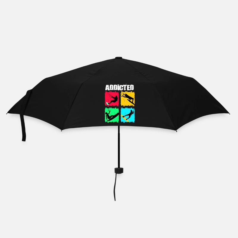 Kiteboard Kite kite-kite-cadeau kite-surf - Parapluie standard - noir