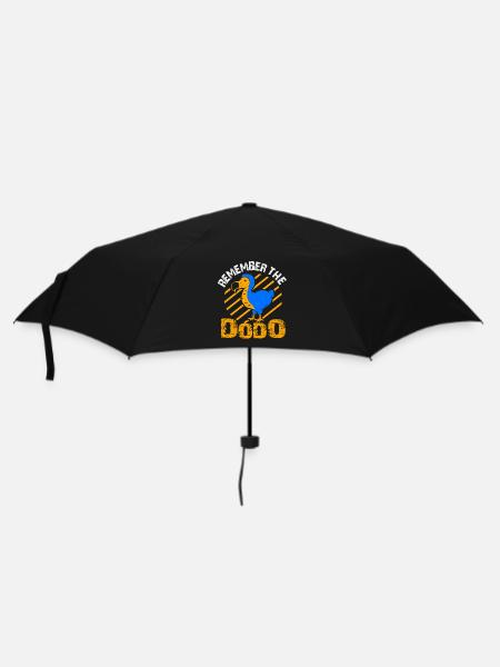 Dodo - Regenschirm (klein) - Schwarz
