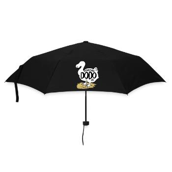 Dodo cadeau oiseau origine primitive fossil archéologie Geek - Parapluie standard - noir - Devant