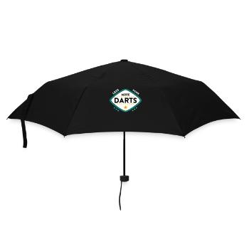 Dart - Regenschirm (klein) - Schwarz - Vorne