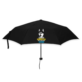 Husky - Parapluie standard - noir - Devant
