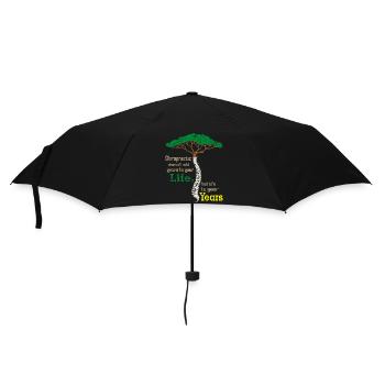 Chiropraktiker Massage Arzt Knochen Wirbelsäule - Regenschirm (klein) - Schwarz - Vorne