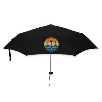 Avocat avocat juge - Parapluie standard - noir - Devant