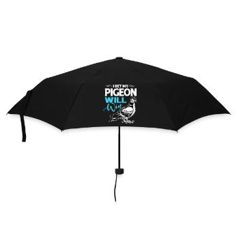 Tauben Rennen Taubenzüchter Brieftaube Turteltaube - Regenschirm (klein) - Schwarz - Vorne