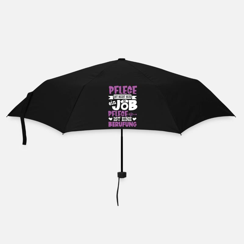 Altenpflegerin Engel Pflegerin Pflege Altenheim - Regenschirm (klein) - Schwarz