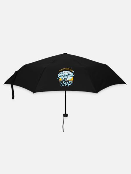 Voyage sur la route - Parapluie standard - noir