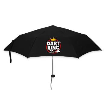 Dart Team Dartboard Dart Arrow Bullseye Darts Club - Umbrella (small) - black - Front