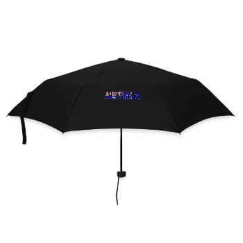 Australia Flag Font Design - Umbrella (small) - black - Front