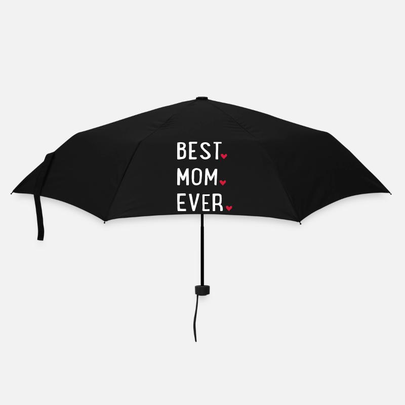 Beste Mama - Regenschirm (klein) - Schwarz