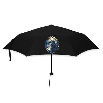 The groundhog is back - design - Umbrella (small) - black - Front
