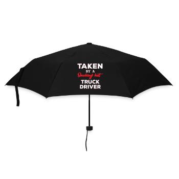 Camion camion voiture - Parapluie standard - noir - Devant