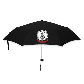 Frisbee - Regenschirm (klein) - Schwarz - Vorne