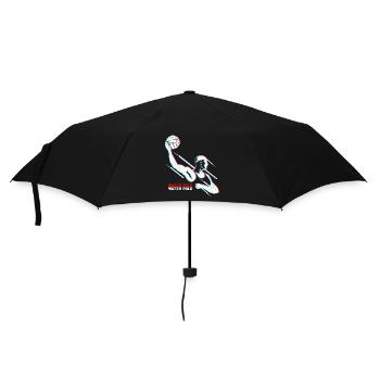 Wasserball - Regenschirm (klein) - Schwarz - Vorne